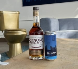 Epic's recycled water beer and whiskey